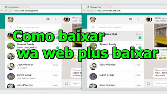 Whatsapp Web Plus: Como usar